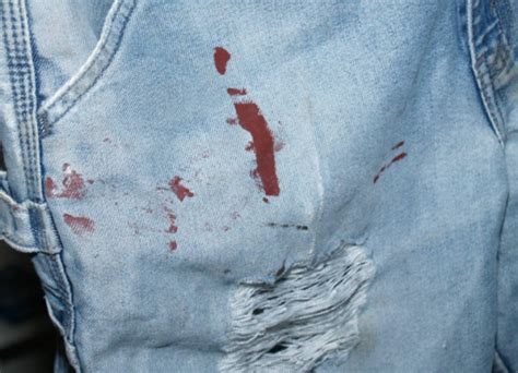 will fake blood come out clothes|remove blood from denim.